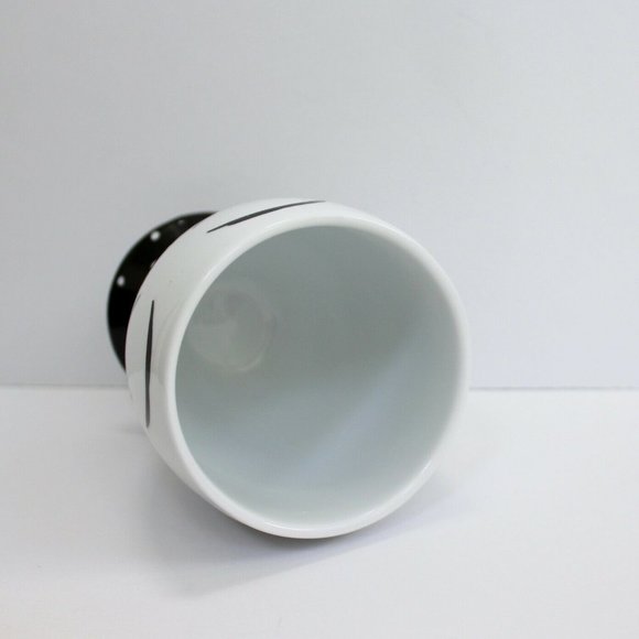 Threshold Face Porcelain Planter Pencil Makeup Brush Holder Cup - Picture 3 of 4